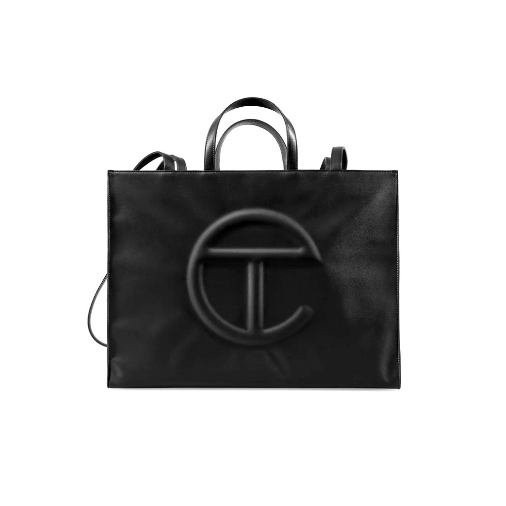 Telfar Large Shopping Bag - Black